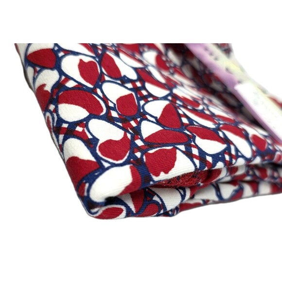 Gilda Marx VTG Patriotic Hearts Racerback Cotton Biketard Singlet Size XS (Y/J) - Picture 4 of 11